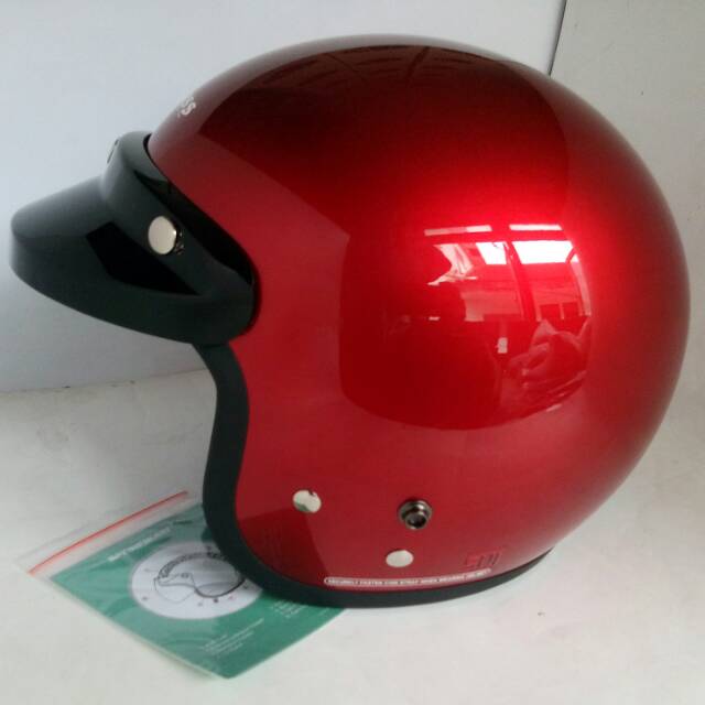 HELM BOGO CARGLOSS DEEP RED MET
