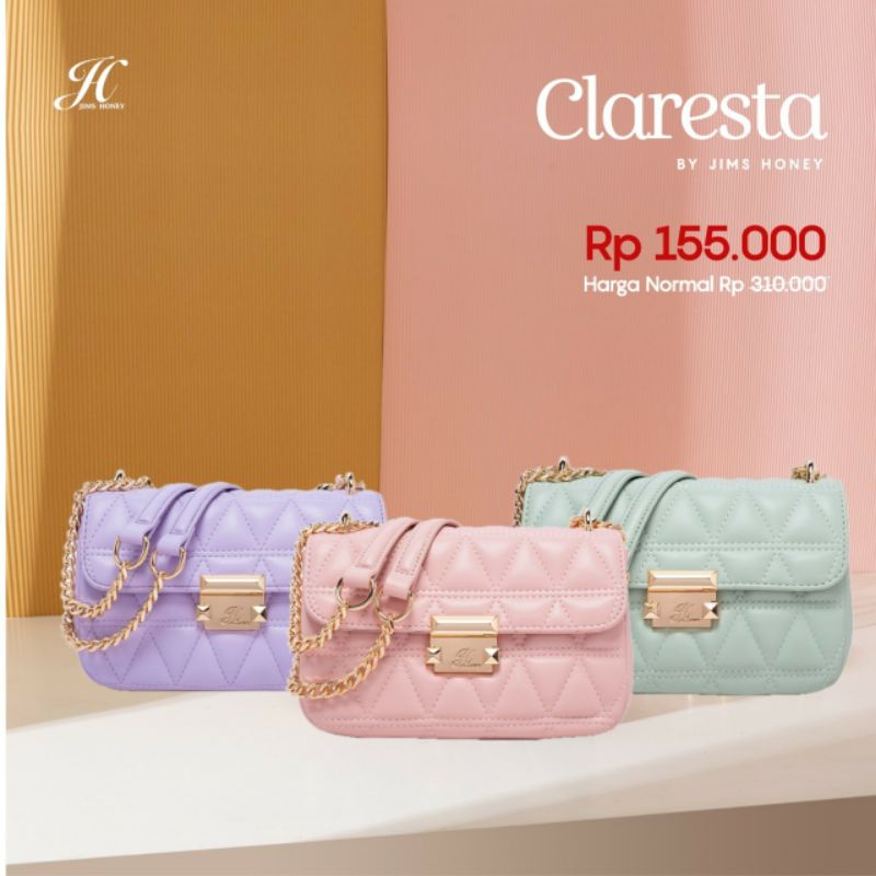 CLARESTA BAG TAS SELEMPANG ELEGAN (BISA COD)