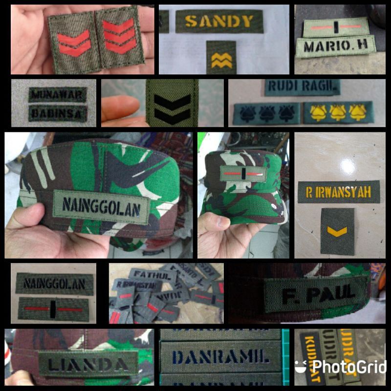 PATCH LASER NAMA PDL/PATCH LASER NAMA PDH