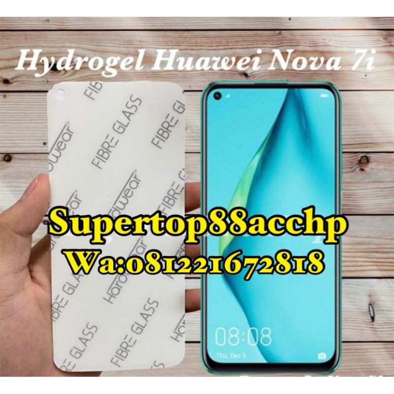 Huawei Nova 7i Anti Gores Hydrogel Full Screen Protector