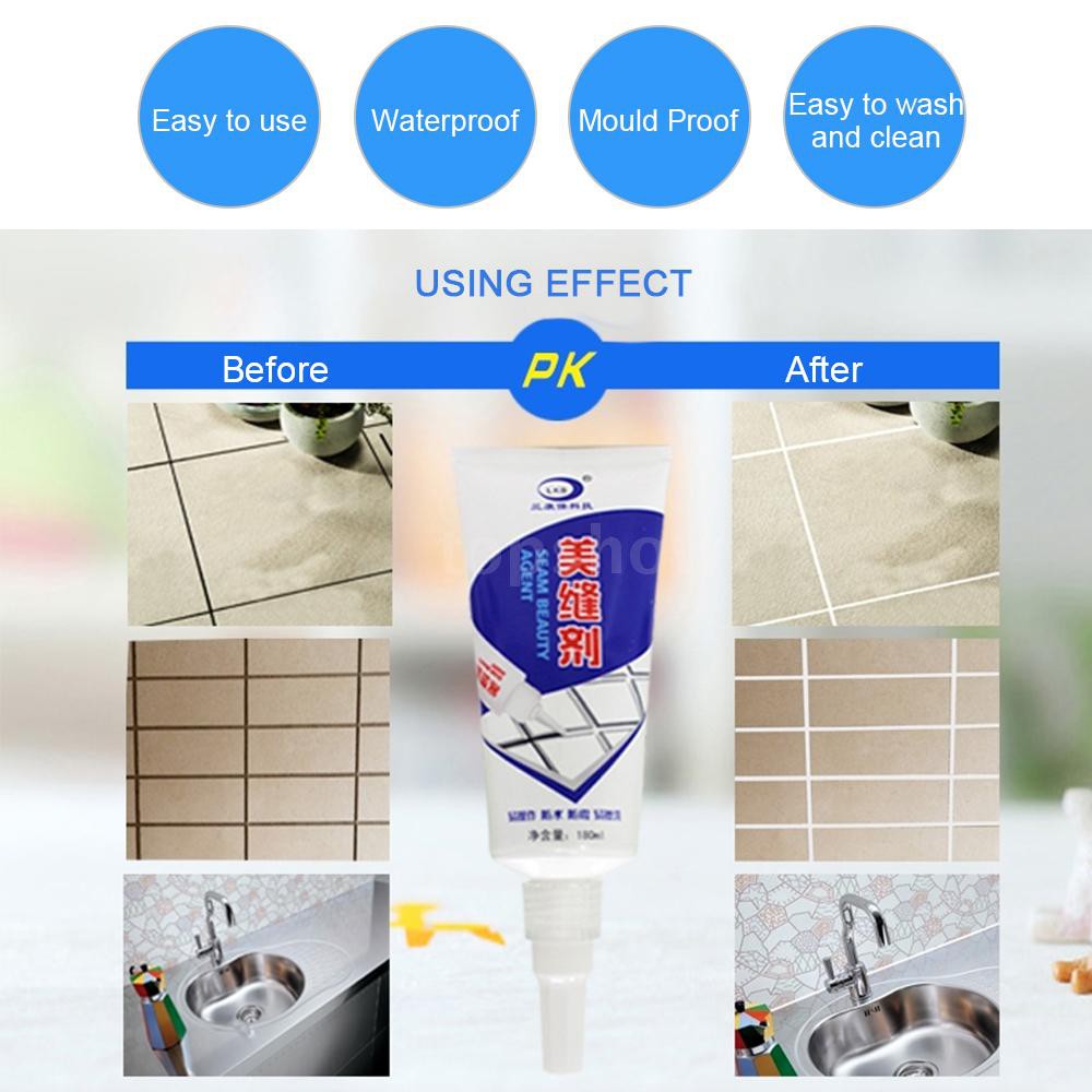 Tsm 180ml Waterproof Mould Proof Ceramic Tile Glue Sealant Wall Tiles Floor Agent Repair Tile Fill J Shopee Indonesia Tsm 180ml Waterproof Mould Proof Ceramic Tile Glue Sealant Wall Tiles Floor Agent Repair Tile Fill J Shopee Indonesia