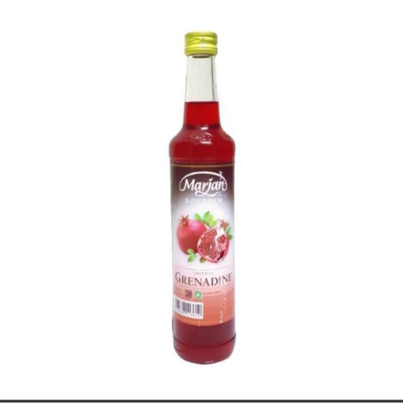 

Marjan boudoin rasa grenadine sirup 460 ml