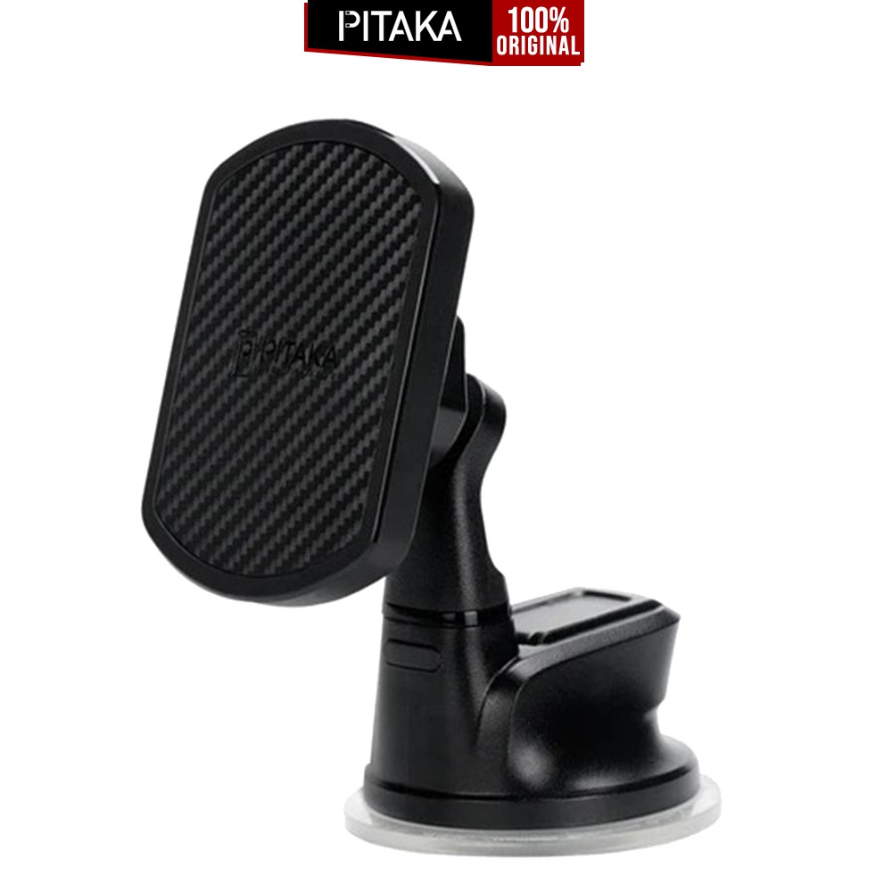 

Car Holder Phone Pitaka Magnetic Vent With Solid Grip (Sucker Version)