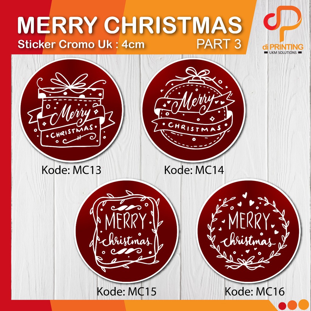 

STIKER NATAL 2022 - STICKER CHRISTMAS 2022 - STIKER LABEL PART 3