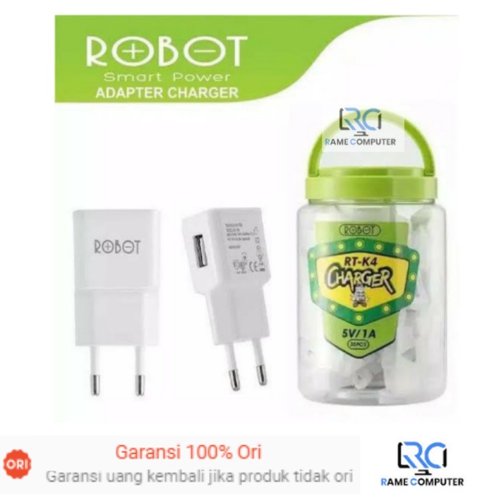 Charger Robot RT-K4 Adaptor / ADAPTER USB 5V 1A Original