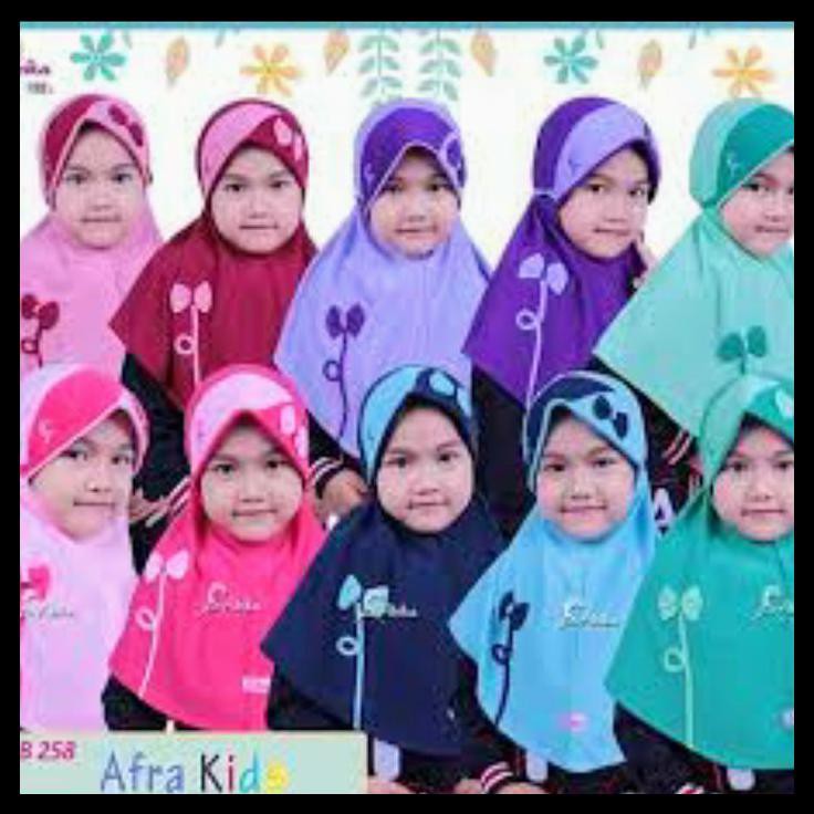 KAY Jilbab anak afrakids abika kids Hijab kerudung anak