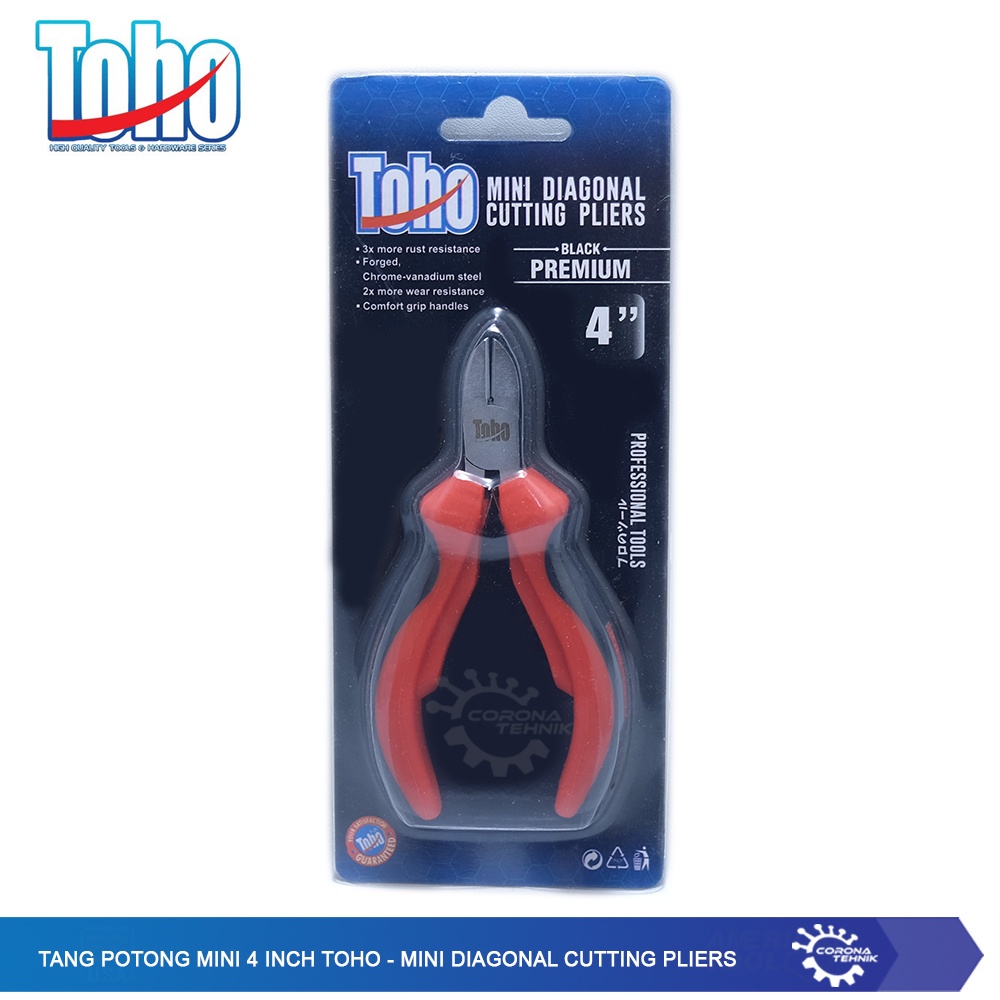 Toho - Tang Potong - Mini Diagonal Cutting Pliers 4 Inch