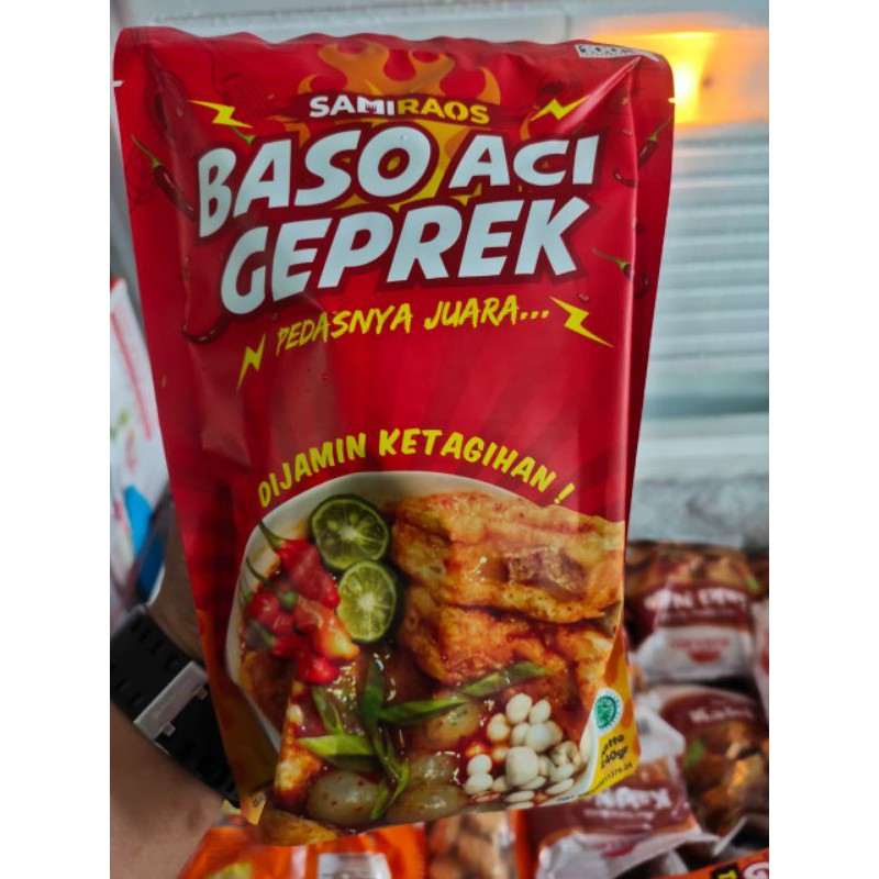 

Baso Aci Geprek