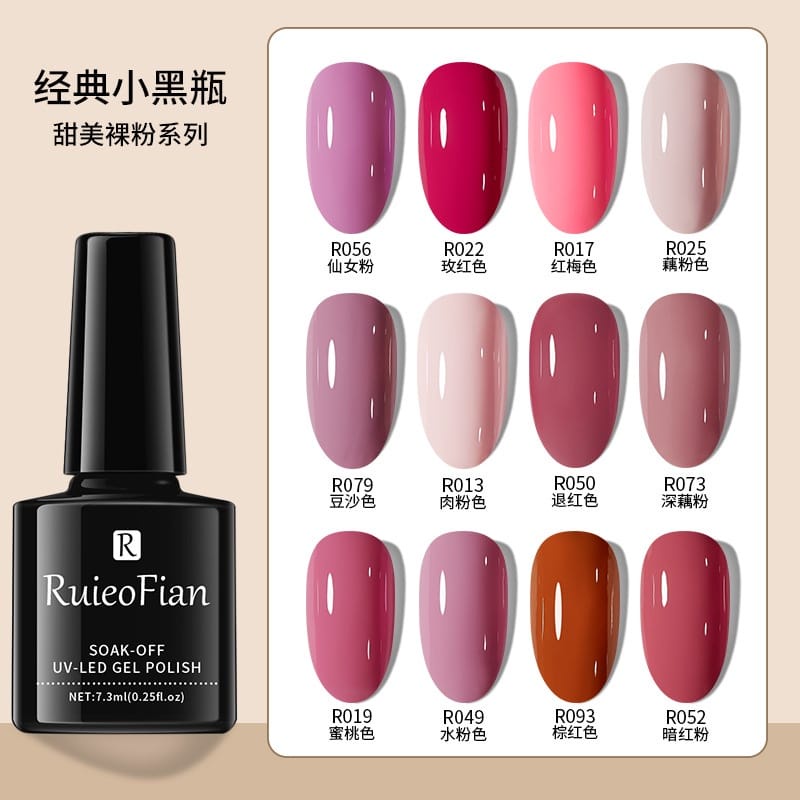 [NEW] KUTEKS UV LED GEL NAIL ART POLISH / KUTEKS PEDICURE Cat Kuku 10ml Beragam Warna Tersedia Kutek Modelones UV LED Nude Color Soak Off Warna-Warni Tahan Lama