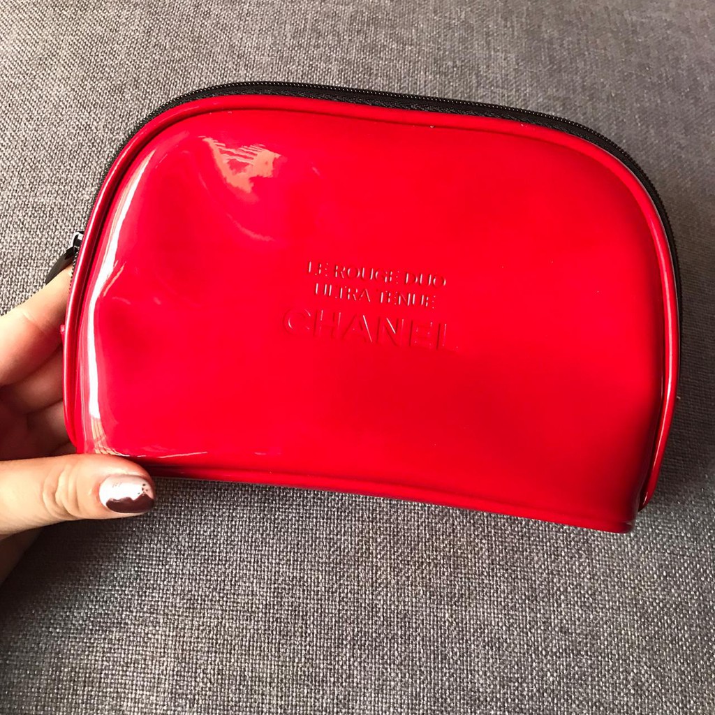Chanel Ovale Red Pouch
