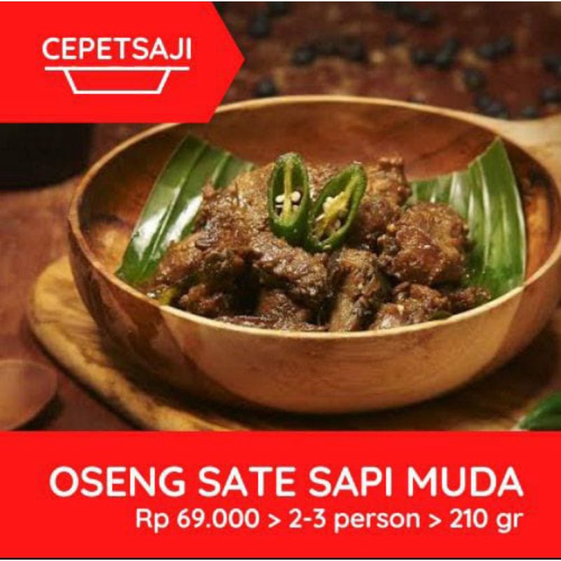 

Oseng Sate Sapi Muda/CEPETSAJI