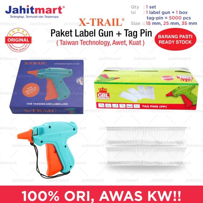 

[[COD]] PAKET TEMBAKAN TAG GUN "X-TRAIL" + ISI 5.000 PCS TAG PIN (ARROW PIN) DISKON Kode 1206