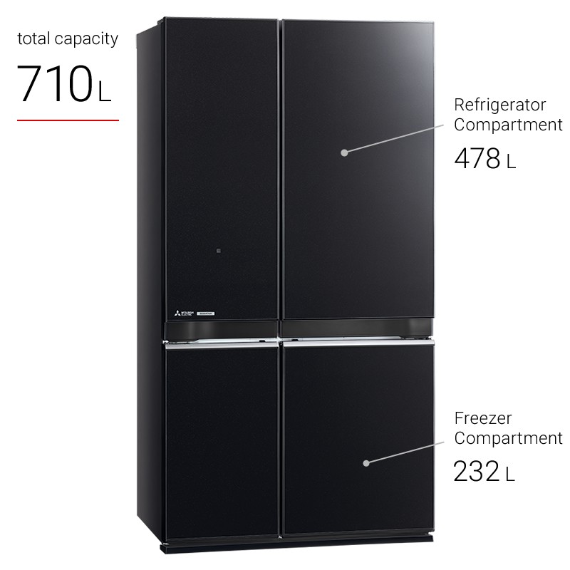 KULKAS 4 PINTU MITSUBISHI ELECTRIC MR-L78EN