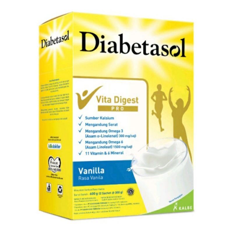 

Diabetasol Vanila 570 gr (ED Sep 26)