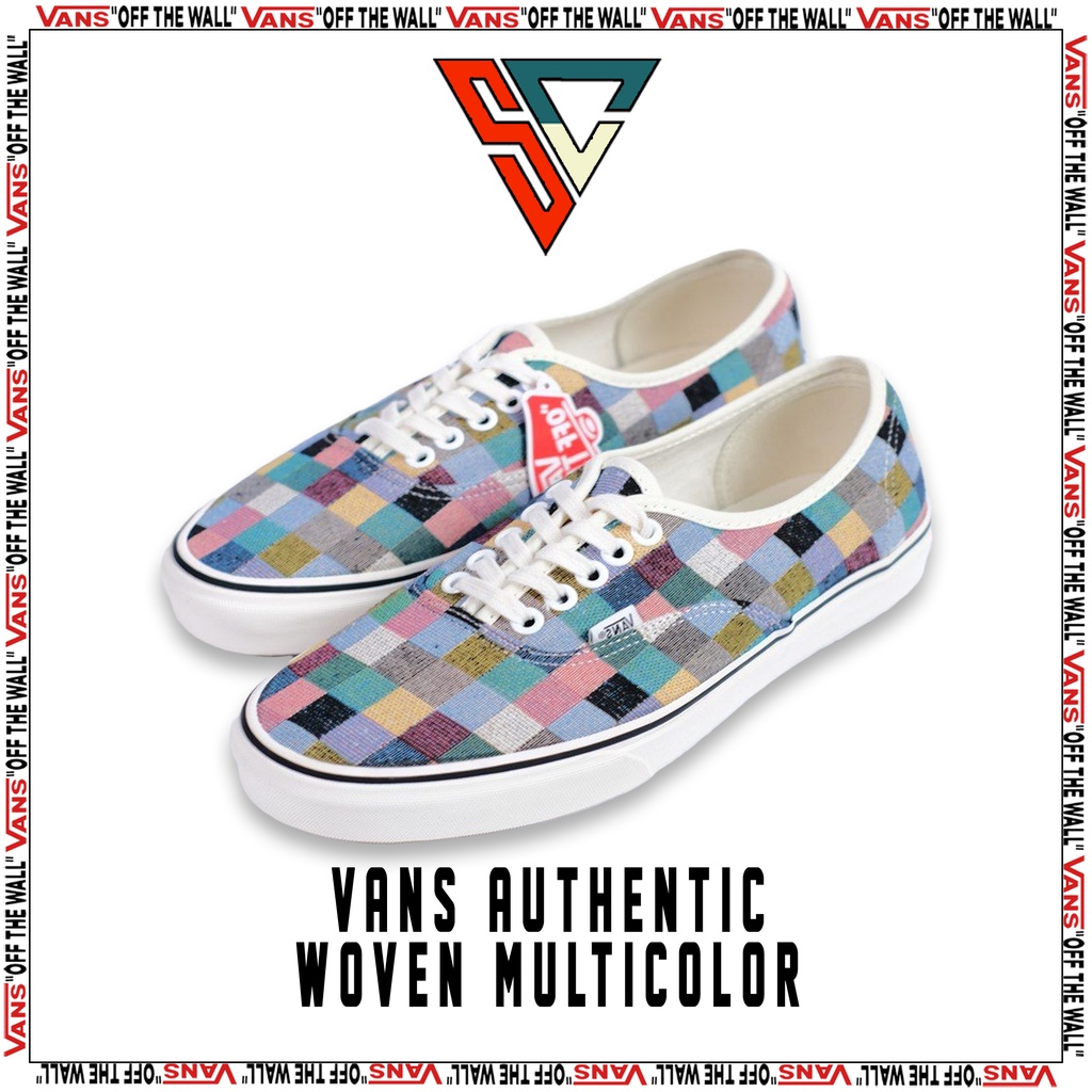 Vans Authentic Woven Multicolor Original Global Market
