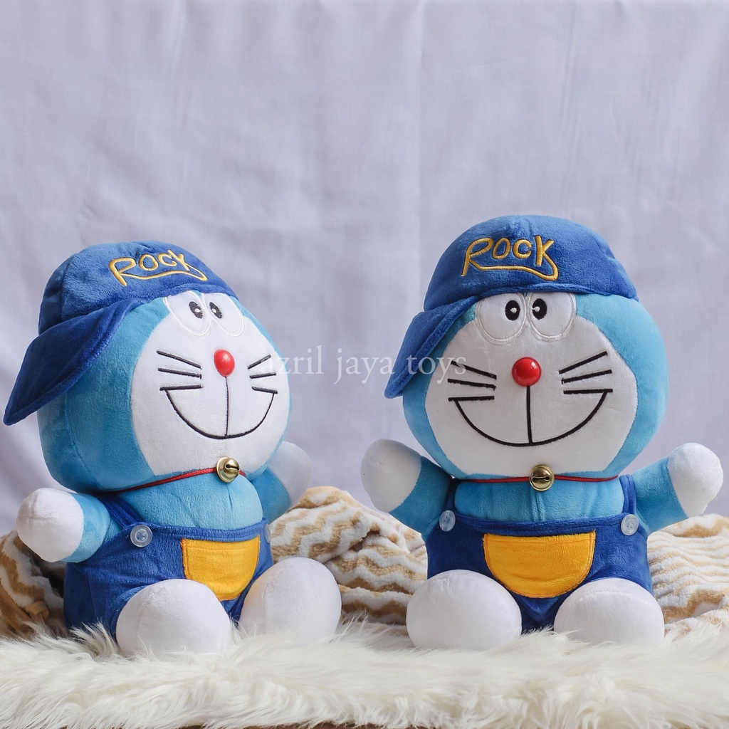 Boneka Doraemon Terbaru Pake Topi Lucu dan Imut