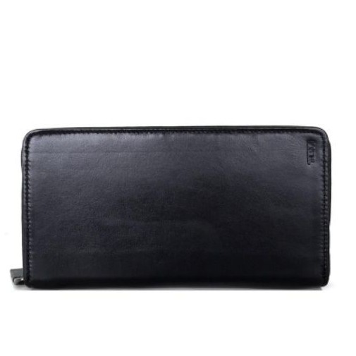 Tumi Leather Zip Around Travel Wallet