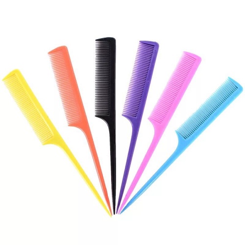 Sisir Sasak Lancip Warna Warni / Sisir Plastik / Sanggul Salon