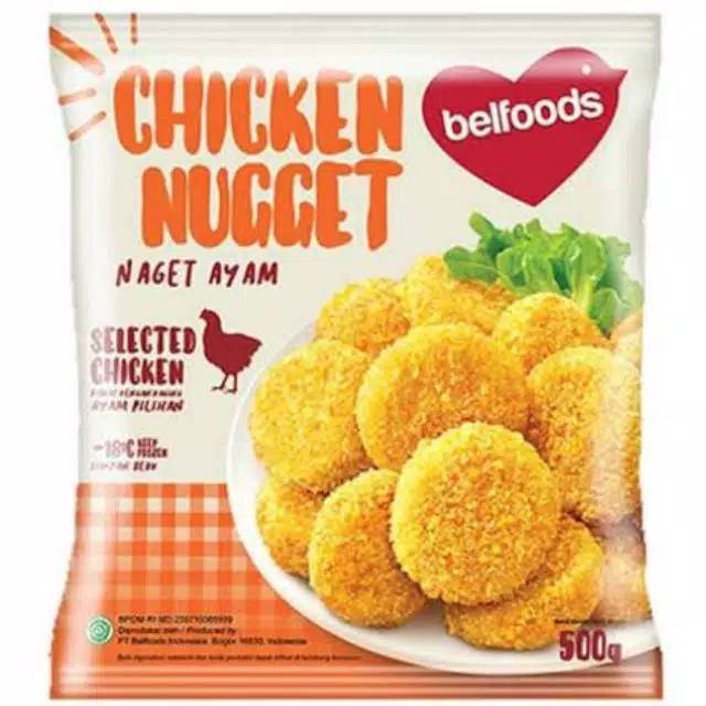 

Belfoods chicken nugget favorit 500 gr - belfoods nugget ayam