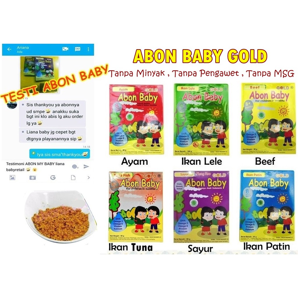 ABON BABY GOLD ABON BAYI DAN ANAK