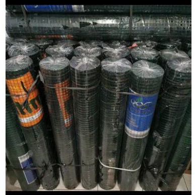 KAWAT LOKET HIJAU PVC 1/2 IN 10 METER serol/KAWAT KANDANG BURUNG/KAWAT LOKET HIJAU kawat ram