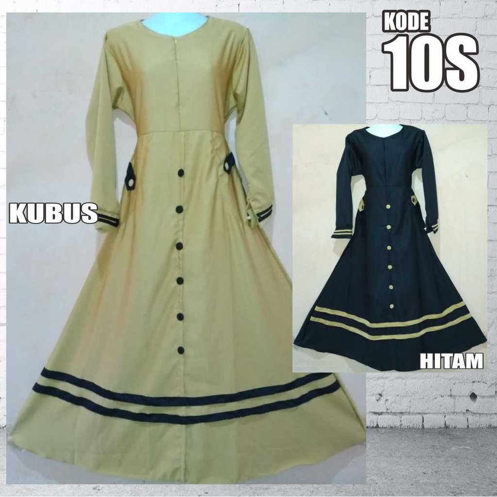 Baju Muslim Balotelli / Gamis / Dress / Gamis Syar'i / Kode 10S