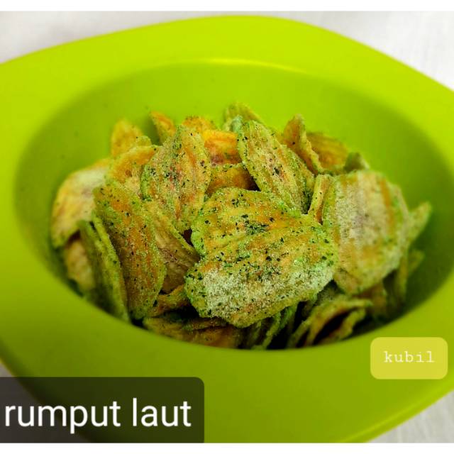 

Kiripik pisang rumput laut