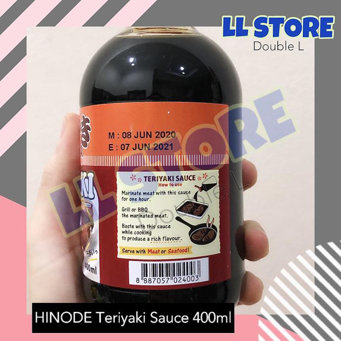 

Sale Hinode Teriyaki Sauce 400 Ml | Saus Jepang
