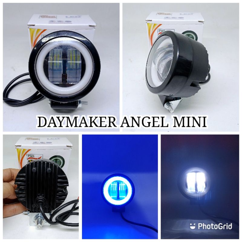 LAMPU TEMBAK DEPAN SOROT LED FLASH PM5 DAYMAKER ANGEL MINI VARIO MIO BEAT NINJA VIXION NMAX PCX DLL
