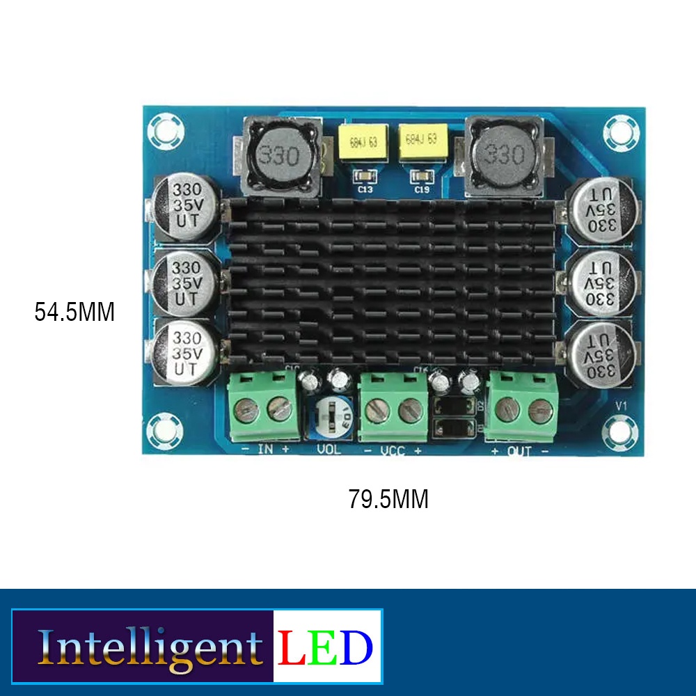 TPA3116D2 100W Mono Digital Power Amplifier DC12-26V XH-M542