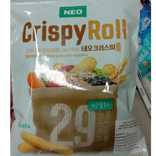 

Neo Crispy Roll Vanila 80gram*