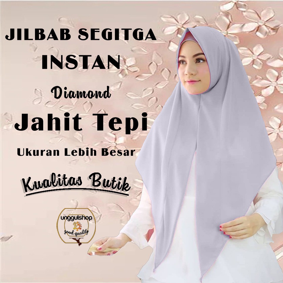 JILBAB SEGITIGA, SEGITIGA INSTANT, JILBAB CANTIK , JILBAB DIAMOND