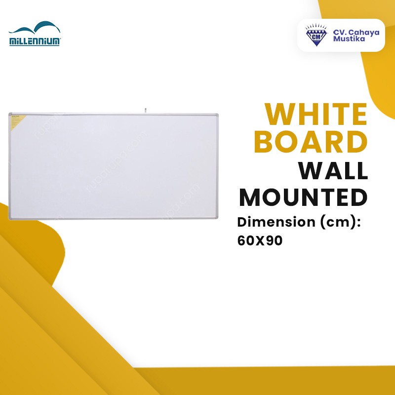 

Jual Papan Tulis Whiteboard Millenium Gantung Uk 60x90 Di Malang Murah