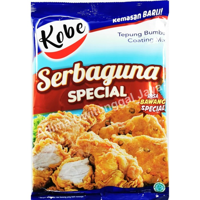 

PROMO Tepung Bumbu Serbaguna Spesial / Tepung Bumbu Special Kobe 210 gr
