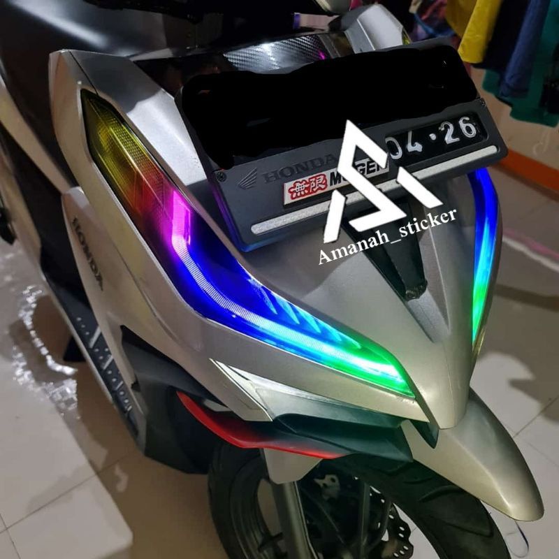 STIKER ALIS VARIO 150 / STICKER ALIS VARIO 125 NEW / STIKER LAMPU ALIS VARIO NEW TAHUN 2018-2024