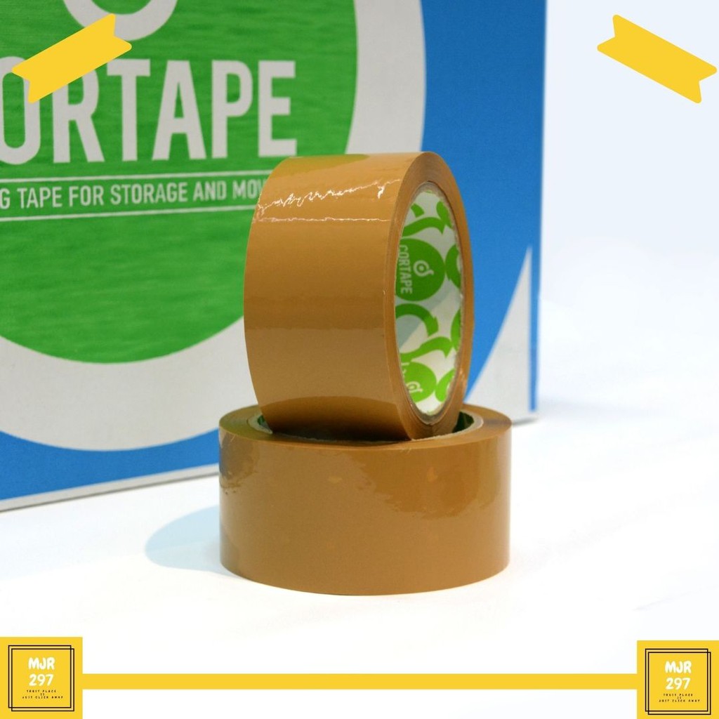 

LAKBAN COKLAT CORTAPE 45UM x 48MM x 90YARD