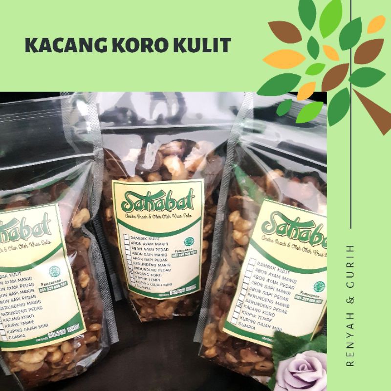 

Kacang Koro Kulit Sahabat 250 gr