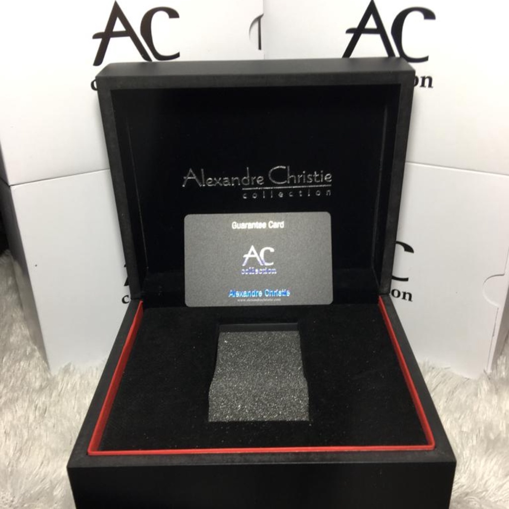 ORIGINAL Jam Tangan Pria &amp; Jam Tangan Wanita Alexandre Christie Collection AC 9601 / AC9601 / 9601 Garansi Resmi 1 Tahun. Stainless