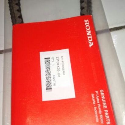 Vanbelt V-Belt Van belt only vario 150 2018 vario 150 2019 23100-k36-j01