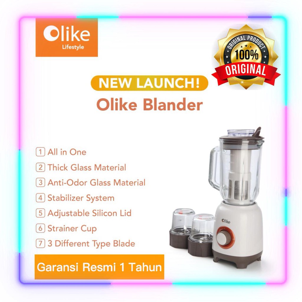 OLIKE BLENDER - GARANSI RESMI 1 TAHUN