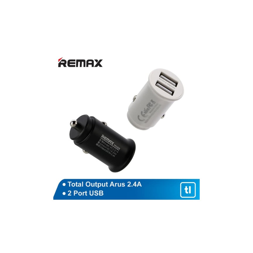 REMAX ROKI SERIES 2 USB 2,4A CAR CHARGER RCC219