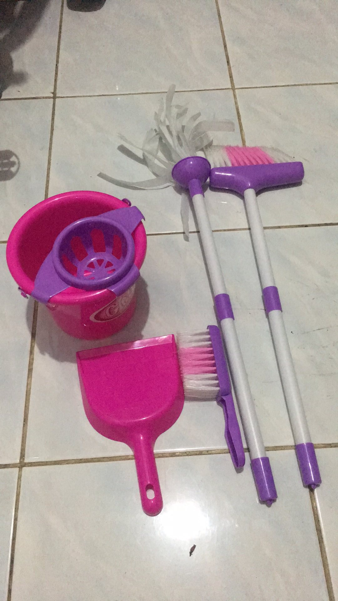 Little Helper Mainan Cleaning Set Alat Sapu Pel Anak Sni