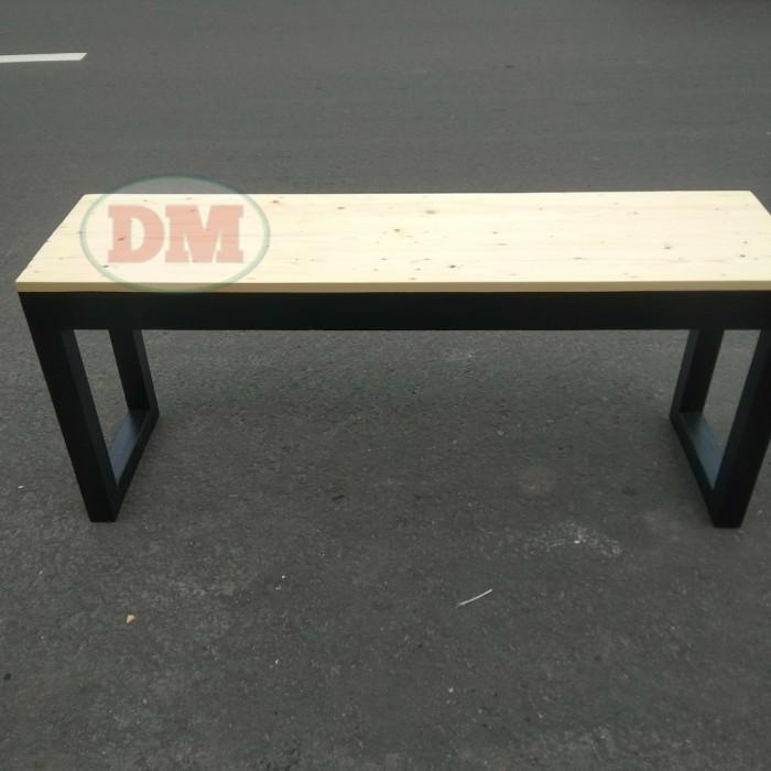 Kursi Santai Bangku Panjang /Bangku Santai Uk 110X30X45