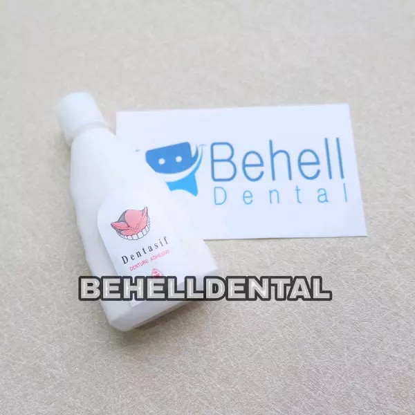 Behelldental ORI Lem Gigi Tiruan Dentasif Putih Original Dental Perekat Gigi Palsu Denture adhesive