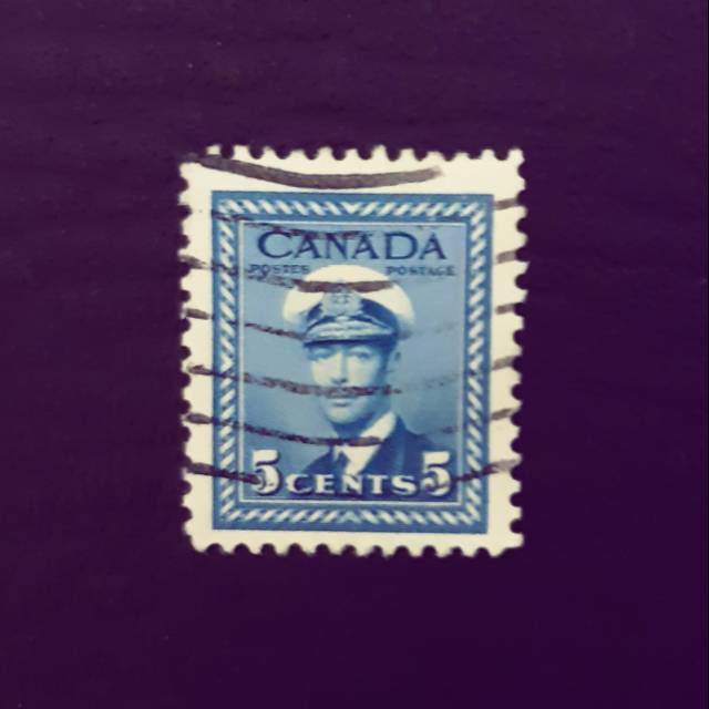 

Perangko / Prangko Canada 5 Cents 1942