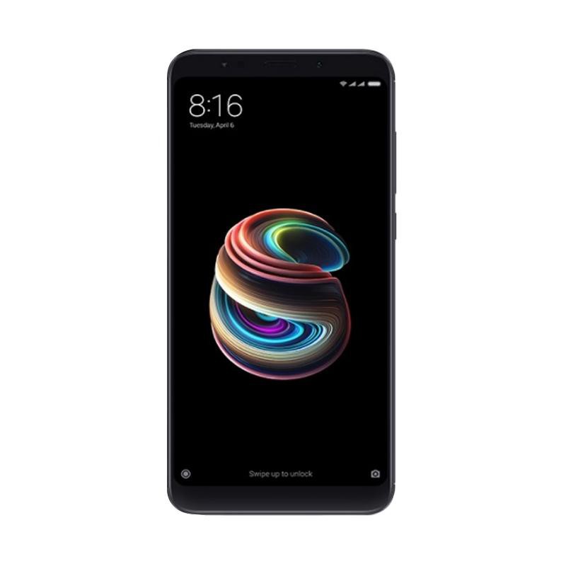 Xiaomi Redmi 5 Plus Smartphone - Black 64GB/ 4GB Garansi TAM