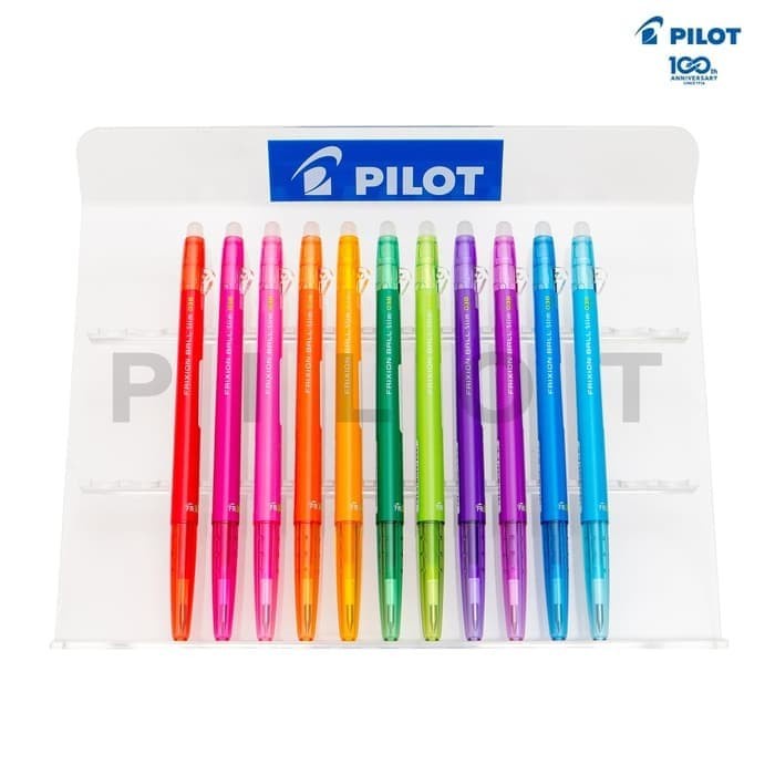 

TULIS-ALAT- PILOT FRIXION SLIM DAN 4 IN 1 PEN REFILL / ISI ULANG LFBTRF-30EF - HITAM -ALAT-TULIS.