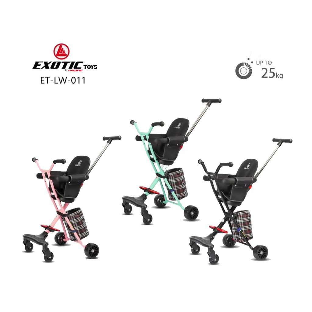 Kereta Dorong Bayi Stroller Anak Exotic Magic LW-011