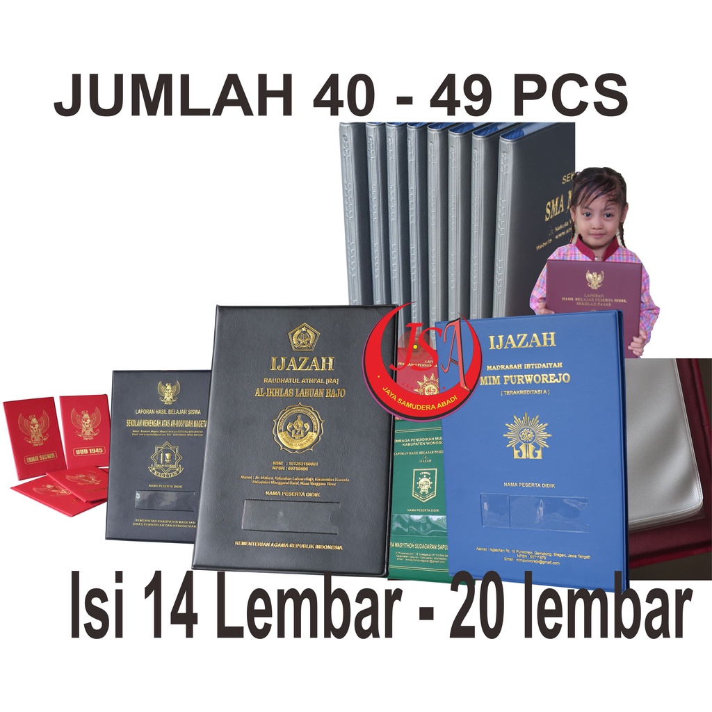 

PROMO Map raport dan ijazah jumlah 40 - 49 isi 14 - 20 Solo