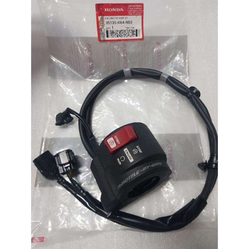 35135-K64-N03 SAKLAR KANAN SAKLAR STARTER THROTTLE BY WIRE CBR250RR ORI AHM